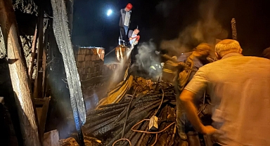 Konya'da korkutan yangın