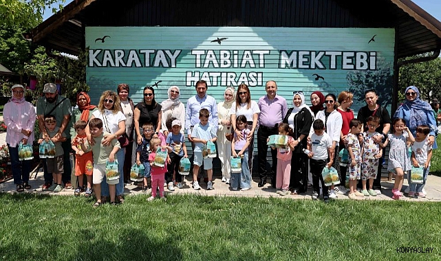 Konya'da Sınıflar Doğaya Taşındı