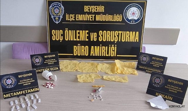 Konya'da zehir tacirlerine darbe
