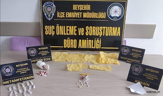 Konya'da zehir tacirlerine darbe