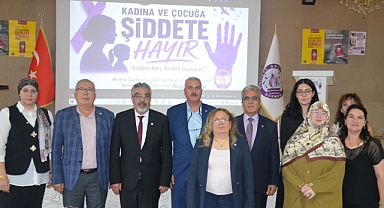 Konya’dan güçlü mesaj: Şiddete karşı ortak mücadele verilmelidir