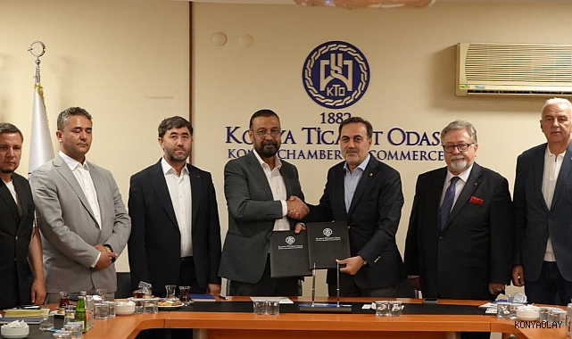 Konya ile Afganistan arasında ticari iş birliği köprüsü kuruldu