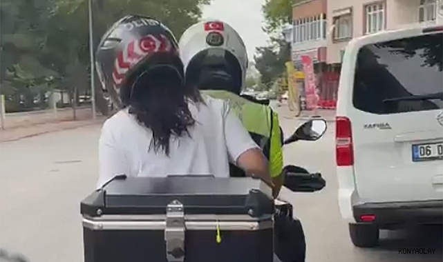 Konya polisi YKS’de zamanla yarıştı