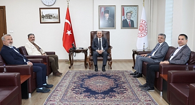 Konya Tabip Odası’ndan Vali İbrahim Akın’a Ziyaret