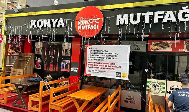 Konya Zabıtasından Tavizsiz Operasyon