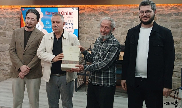 Konyalı Manevi Önderlerden Kaşıkçı Ali Rıza Efendi anıldı