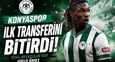 Konyaspor, ilk transferini yaptı
