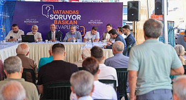 Meram'da “Vatandaş Soruyor, Başkan Cevaplıyor” buluşmaları devam ediyor