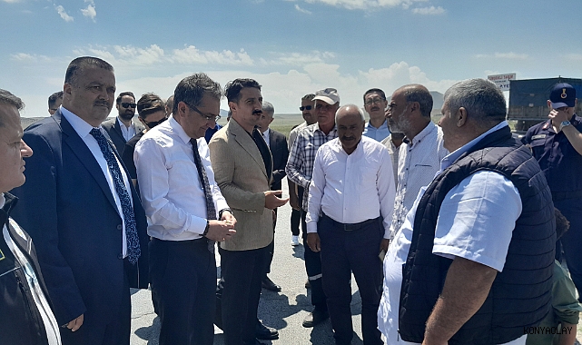 Mevsimlik tarım işçilerinin kaldığı çadır kentte inceleme