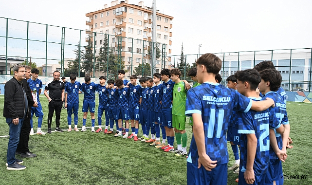 Selçuklu Belediyespor u15 futbol takımından gururlandıran başarı!