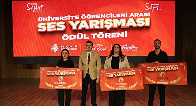 Selçuklu Sahne Ses ve Tiyatro Yarışması’nda ödüller sahiplerini buldu