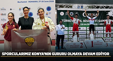 Sporcularımız Konya’nın Gururu Olmaya Devam Ediyor