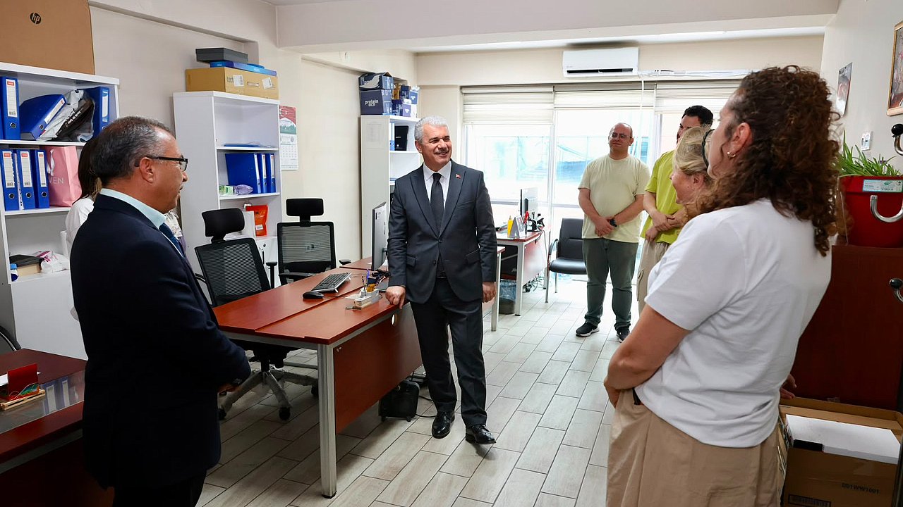 Vali Akın'dan Konya Rölöve ve Anıtlar Müdürlüğüne ziyaret