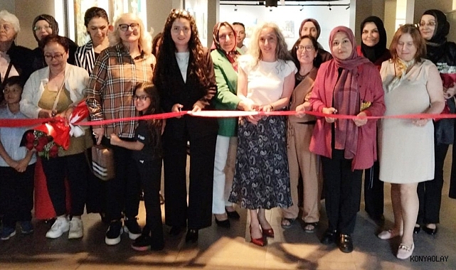'Venüs'ün Renkleri' sergisi MEDAŞ Sanat Galerisi'nde açıldı
