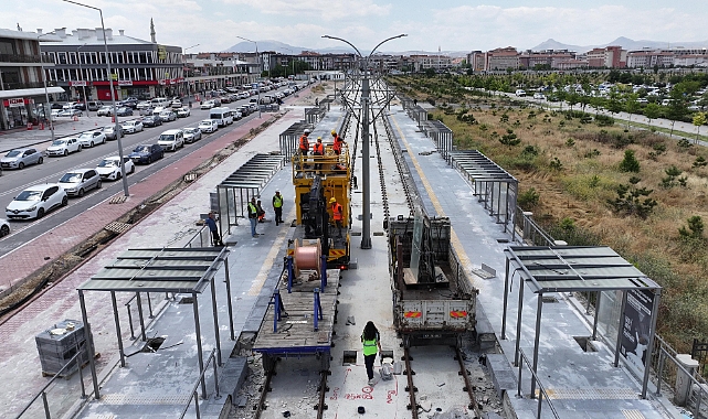 Adliye-Şehir Hastanesi Tramvay Uzatma Hattında Son Aşamaya Geldindi