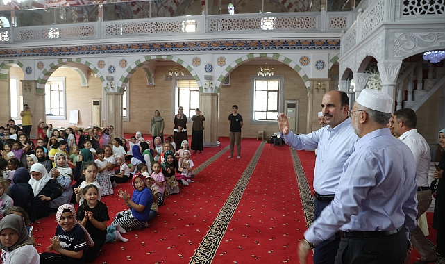 Başkan Altay: “Çocuklar Camilerimizin Neşesidir”