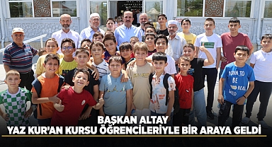 Başkan Altay: “Çocuklar Camilerimizin Neşesidir”