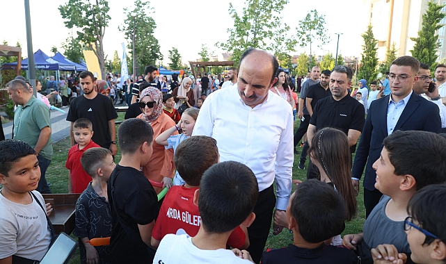 Başkan Altay “Parklarda Şenlik Var” Etkinliğinde