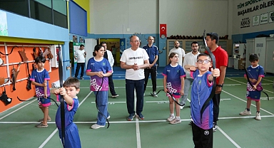 Başkan Kavuş, çocukların heyecanına ortak oldu