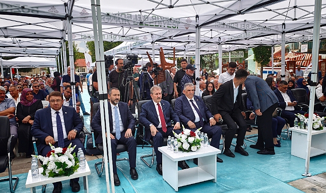 BBP Lideri Destici, Bozkır'da toplu açılış törenine katıldı