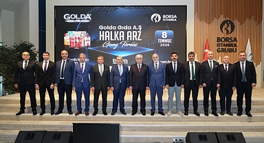 Borsa İstanbul’da gong Golda Gıda için çaldı