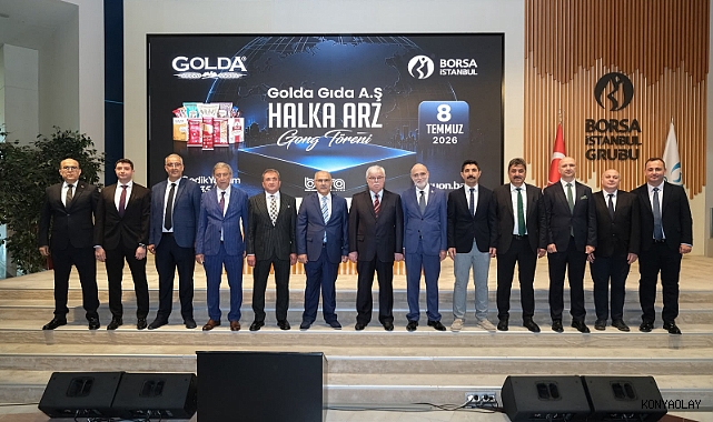 Borsa İstanbul’da gong Golda Gıda için çaldı