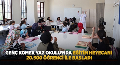 Genç KOMEK Yaz Okulu'nda Eğitim Heyecanı