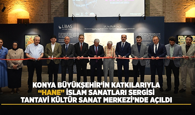 “Hane” İslam Sanatları Sergisi Tantavi Kültür Sanat Merkezi’nde Açıldı