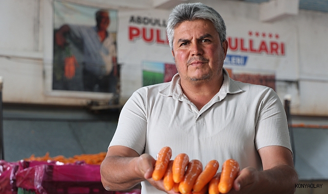 Havuç üretiminin yüzde 67'si Konya'dan