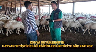 Hayvan Yetiştiriciliği Eğitimleri Üreticiye Güç Katıyor