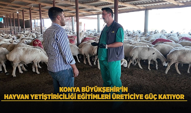 Hayvan Yetiştiriciliği Eğitimleri Üreticiye Güç Katıyor