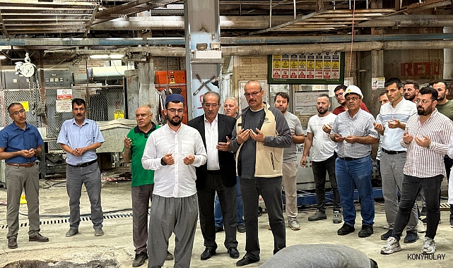 Ilgın Şeker Fabrikasında tarihi gün
