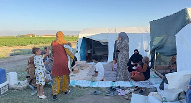 Karapınar'da mevsimlik tarım işçilerine yerinde sağlık hizmeti
