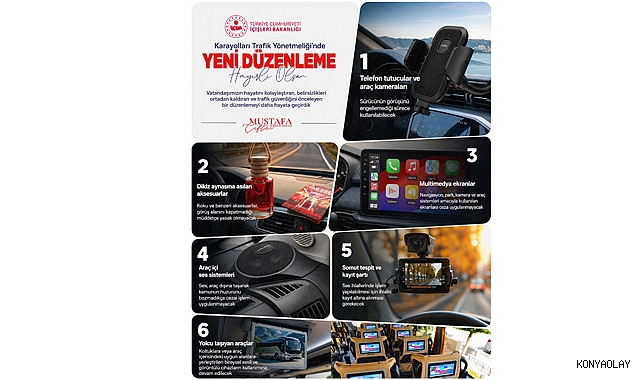 Karayolları Trafik Yönetmeliği’nde yeni düzenleme