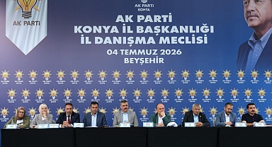 Konya AKPARTİ zirvesi Beyşehir'de toplandı