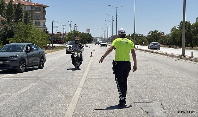 Konya - Ankara Kara yolunda NATO Zirvesi