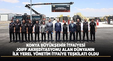 Konya Büyükşehir itfaiye'den büyük başarı