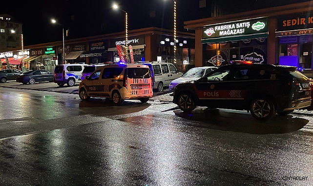 Konya'da 'asansörle eşya taşıma' kavgası! Yaralılar var