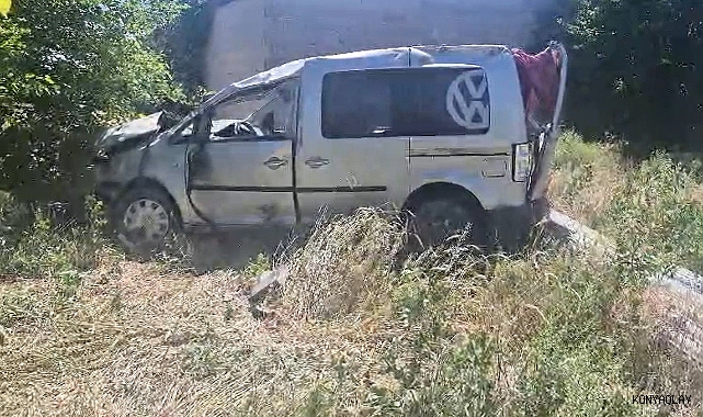 Konya'da trafik kazası: 1 ölü