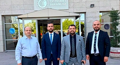 Konya Emlakçılar Odası Ankara’da temaslarda bulundu