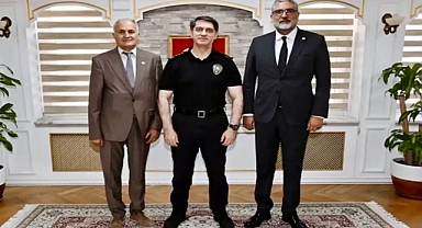 Konya Olay Medya Grup Konya Emniyet Müdürü Koç’u ziyaret etti