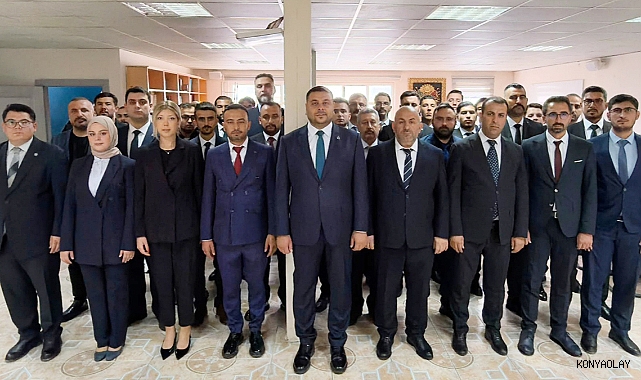 Konya Ülkü Ocakları’ında yeni görev dağılımı yapıldı
