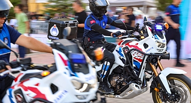 Meram zabıtasında motorize ekiler iş başında
