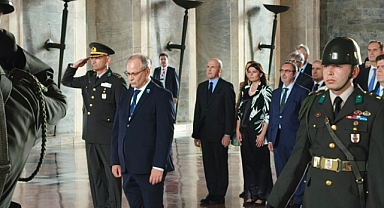 NATO heyetinden Anıtkabir’e ziyaret