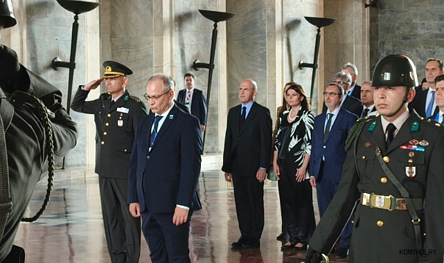 NATO heyetinden Anıtkabir’e ziyaret