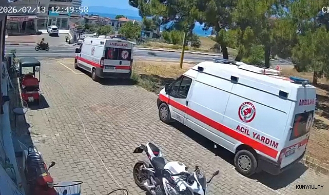 Ölümlü kaza anı kamerada