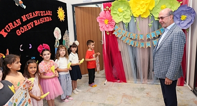 Pekyatırmacı yaz kur'an kursları'nda çocuklarla buluştu