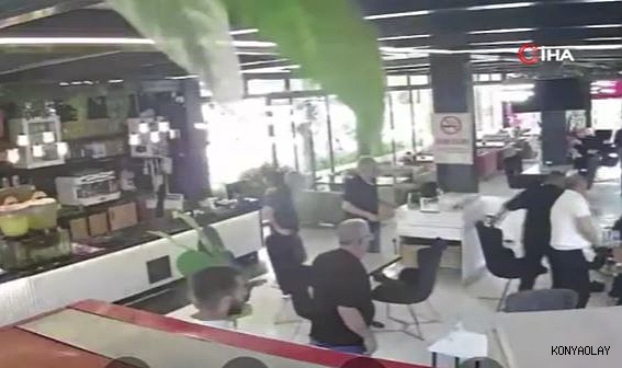 Restoranda silahlı saldırı