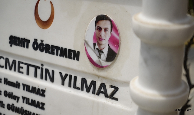 Şehit öğretmenimiz Necmettin Yılmaz şehadetinin yıldönümünde unutulmadı