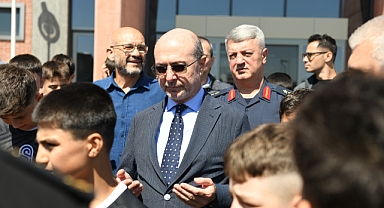 Selçuklu'nun minik pehlivanları şampiyonaya uğurlandı